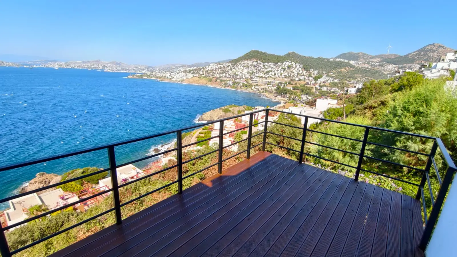 Sea view terrace